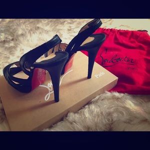 Christian Louboutin red bottom shoes